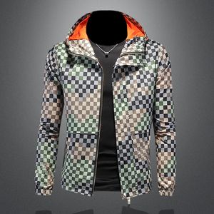 Toppförsäljning Herr Jacket Hip Hop Windbreaker Fashion Designer Jackets Män kvinnor Streetwear Ytterkläder Coat Men's Jackets Asian Storlekar-5XL