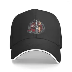 Kapity kulowe pin up -girl prędkość sklep retro rockabilly baseball czapki kapelusze haty damskie wiatroodporne snapback