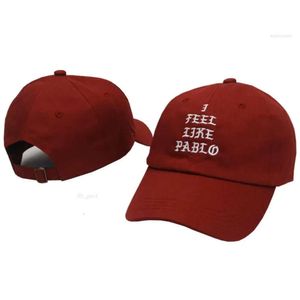 Ball Caps Kanye West Brand I Feel Like Pablo Fashion Golf Swag cap Pray Palace Dad mens beach man Cotton designer bucket winter fit hat 358