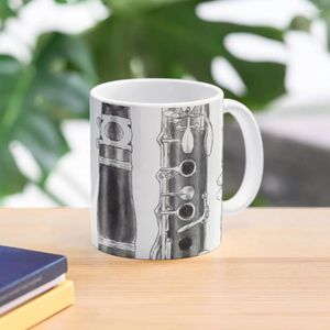 Canecas The Clarinet Coffee Mug Set Espresso Cup