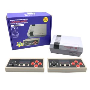 Console Retro Wireless Handheld 4 tasti Console per giochi Built-in 620 Giochi classici Controller per NES TV Mini console di gioco portatile Joypad
