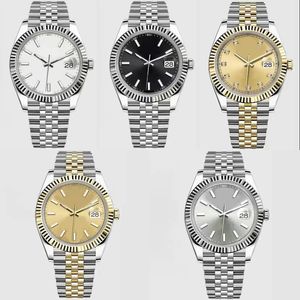 Orologio da uomo meccanico con diamanti orologio di design datejust 36-41mm automatico completamente in acciaio inossidabile montre de luxe coppie 116234 orologio alla moda vestito wimbledon SB035 B4