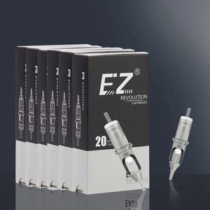 3/5/10box EZ Revolution Cartridge Tattoo Needles 1RL 3RL Permanent Makeup Eyeliner for Rotary Cartridge Tattoo Machine Pen 240219