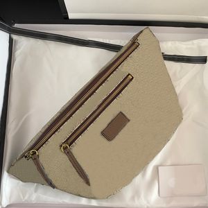 2024 Luxury Designer Bag Fashionable Retro Airmail Style Piping and Collection Design Logo Midjeväska Sportväska