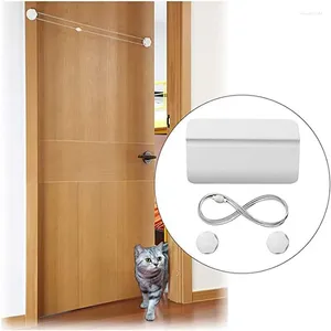 Cat Carriers Pet Dog Automatic Door Opener Private Handle Access Kitten Puppy Auxiliary