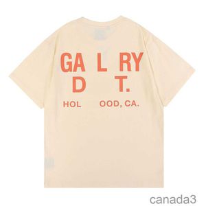 Galery Dept Mens T-shirts Designer Galleryes t Shirt Angel Brand Net Red Retro Galerys Hoodie Depts Men and Women Short-sleeved Galilee C11 S7UN S7UN KDFF 74HF
