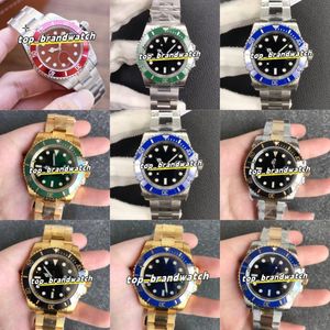 Relógio de luxo de alta qualidade relógios de designer mecânico relógio masculino u1 relógio de pulso com moldura de cerâmica automática 904L relógio de aço inoxidável 40mm Montre de Luxe