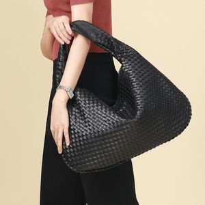 Totes SnaiLady Vagan Borsa hobo in pelle PU Fatta a mano Tessuto morbido Borsa femminile casual Borsa a tracolla da donna di grande capacità Tote3503