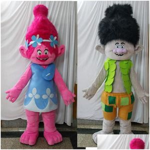 Trajes de mascote venda direta da fábrica Beautif Fada Traje Bonito Dos Desenhos Animados Roupas Personalizado Privado Personalizado Adereços Caminhando Bonecas Boneca D Dhfzh