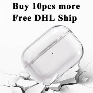 For AirPods Pro 2 air pods 3 Earphones Accessories airpod pro 2nd generation Headphone Silicone Cute Protective Cover Box Cases DHL Free Ship