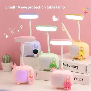 Table Lamps Reading Light Child Student Energy-saving Sleeping Eye Protection Kids Gift Home Lighting Supplies Led Lamp Usb Charging