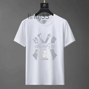 Herr t-shirts 36% europeiska stationvaror män trendiga kort sommar heta diamant halva hylsa t-shirt social anda kille botten skjorta 963guiv7wenq3as1