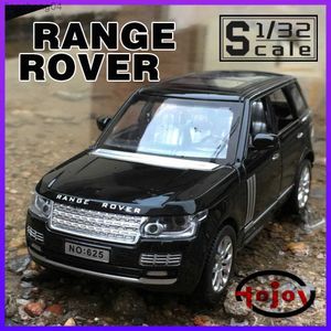 Diecast Model Cars Scale 1/32 Range Rover Metal Diecast Alloy Cars Model Toy Car For Boys Child Kids Gift Toys Off-Road Fordon Hobbies Collection