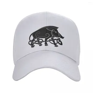 Ball Caps Cool Celtic Boar Symbol Celts Trucker Hat For Men Women Custom Adjustable Unisex Baseball Cap Summer