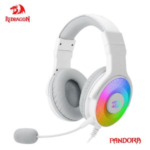 Controls Redragon H350 Rgb Backlighting Gaming Headphone,7.1 Usb Surround Sound Computer Headset Earphones with Microphone Laptop