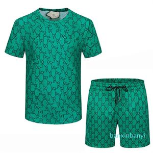 mens beach designers tracksuits summer suits fashion t shirt seaside holiday shirts shorts sets man s set outfits sportswears