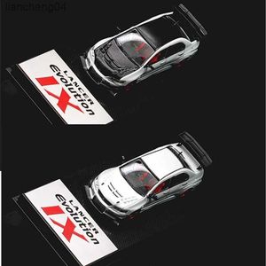 Diecast Model Cars CM Model 1 64 Lancer Evolution IX Pearl White Diecast Model Car