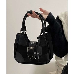 Soft Spicy Girl Motorcycle Style Underarm Design Sense Single Shoulder Crossbody Women's Bag 75% factory direct sales