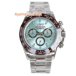 Authentic Mens Mechanical Watch China-Made Fashion Chronograph Style Original Mechanical Fashion Watch