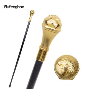 Golden Eagle Luxury Round Handle Fashion Walking Stick for Party Decorative Walking Cane Elegant Crosier Knob Walking Stick 93cm