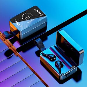 Bluetooth 5.0-Kopfhörer, kabellose Kopfhörer, TWS-Stereo-Deep-Bass-In-Ear-Kopfhörer, Sleep Sport, wasserdichte Bluetooth-Ohrhörer für Android und iPhone