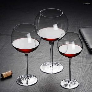 Şarap Gözlükleri Yüksek kaliteli 190-700ml Goblet Creative Burgundy Tadım Kupası Şampanya Yuvarlak Göbek Tasarım Aroma Bar Winery Drinkware