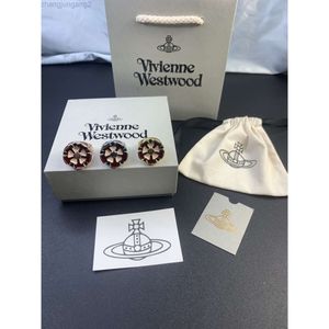 Дизайнерские украшения Vivianes Westwoods Viviennr Western Кольцо вдовствующей императрицы Дицзяо с подсолнухом Tiktok