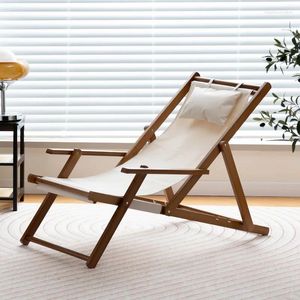 Camp Furniture Lounge Recliner Plaży Krzesła Patio Taras Outdoor Składany salon Ramię szezć ogród QF50OC