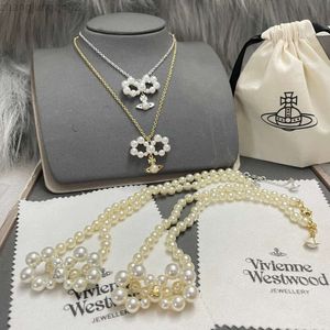 Designerin Vivianes Westwoods Schmuck Viviennr Königinmutter Schleife Perlenkette Tiktok