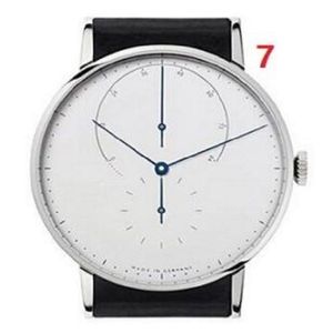 2020 Luxury nomos Men Quartz Casual Watch Sports Watch Men Brand Watches Male Leather Clock small dials work Relogio Masculino220p