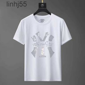 Herren-T-Shirts 36 % European Station Goods Herren Trendy Short Summer Hot Diamond Halbarm-T-Shirt Social Spirit Guy Bottom Shirt 963guiv7wenqrvrvY7R2