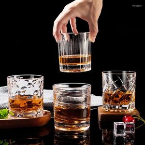 Vinglas 280 ml Thicken Glass Whisky Vodka Cup Bar Party Whisky Beer Transparent Brandy