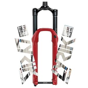 RockShox Ön Çatal Sticker Bisiklet Dekoratif Dağ Bisikleti Ön Çatal Çıkartmaları Su geçirmez Bisiklet Etiketi Bisiklet Aksesuarları 240223