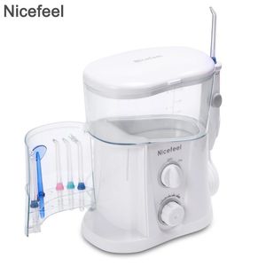 1000ml Electric Oral Irrigator Dental Powder Oral Cleaning Agent Oral Care Dental Powder SPA Ultraviolet Disinfection 7 Nozzles 240219