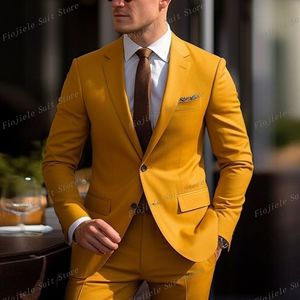 Novo masculino smoking noivo padrinho terno dos homens festa de casamento ocasiões formais negócios 2 peça conjunto jaqueta calças a5