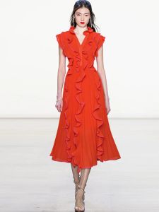 Didacharm Long Dress Designer Spring Summar