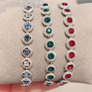 Braccialetti SWAROVSKIS Top Charm Man Swarovski Bracciale Designer Women Bangle di alta qualità Edizione alta Edizione Full Diamond Elements Crystal Roman Gem Bracciale