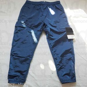 Stones Island Pants Designers Spodnie Cargo Metal CP Companys Spant Nylon Pocket Hafted Odznaka Casualne spodnie cienkie spodnie refleksyjne 935