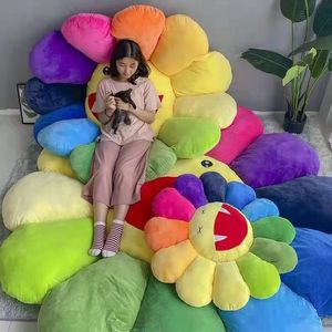 Cushion/Decorative Pillow Flower Plush Cushion Soft Plant Sunflower Throw Decorative Pillows Stuffed Dolls Kawaii Chair Sofa Cushion Living Bedroom Gifts 01