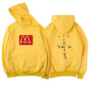 High Street Fashion Tide Cactus Jack Hoodies Designer Autumn and Winter Fleece Men's Women's Sweatshirt Oversize Loose Hoodie9361307