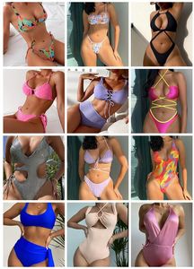 Natação Swim desgaste luxo designer bikini swimwear Split swimsuit sexy hot stamping suporte de aço ouro com listras irregulares yakuda babados bordas cintura alta