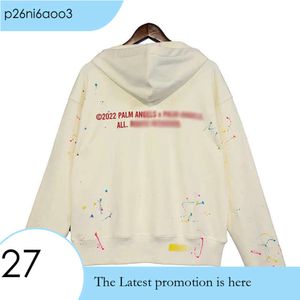 Erkek Hoodies Sweatshirt Palms Melekler İlkbahar ve Yaz Renkli Ağaç Baskı Sıradan Kapşonlu Çift Yüksek Kalite 353