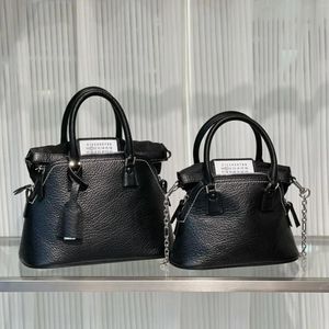 Evening Bags MM Brand Cowhide Chain Shoulder Bag For Women High Quality 2024 Handbag Crossbody Genuine Leather Fashion Handbags