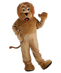 Costume da mascotte leone di performance Halloween Natale Fancy Party Personaggio dei cartoni animati Vestito Vestito Adulto Donna Uomo Vestito Carnevale Unisex