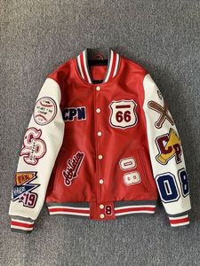 Męski projektant baseball Jersey Jersey Men Woman Letter Hafloidery Płaszcz Streetwear