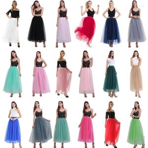 Röcke für Damen, geschichteter, plissierter Tüllrock, Tanz-Tutu, Brautjungfern, Petticoat, Halloween, Party, Cosplay, Kostüme