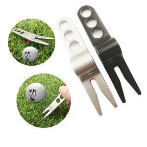 Indicatori per palline da golf Ausili per l'allenamento del golf Regali per il golf Forniture per il golf Ripristino del prato Forchetta da golf