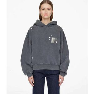 2024 BING Top Quality Women Hoodie Classic Letter Print Sweatshirt Hooded Fashion AB Pullover Washed Loose Hoodies 586ttt