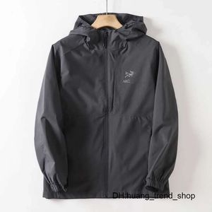 2024 Canada Outdoors Arctery Men's ARC Nylon Waterproof Zipper Jackets Arcterx Lightweight Coat Outdoor Sports Jacket 888rrr