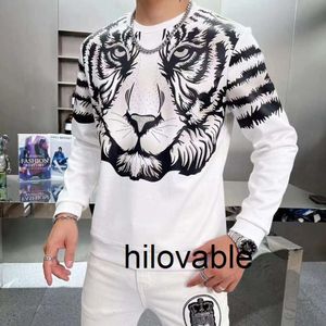 NO mode Hilovable Mens Hoodies maglione maglioni maglione con cappuccio di felpe con cappuccio Pullover Tiger Tiger Stampa Bouterwear Caso sportivo alla moda all'aperto CAS